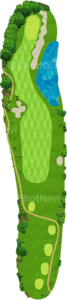 No.8のコースレイアウト
