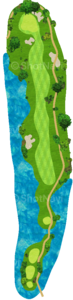 No.1のコースレイアウト
