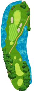 No.8のコースレイアウト