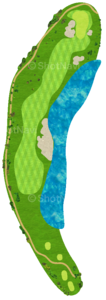 No.8のコースレイアウト