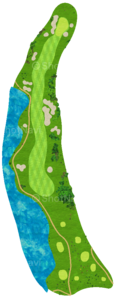 No.9のコースレイアウト