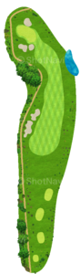 No.15のコースレイアウト