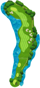 No.13のコースレイアウト