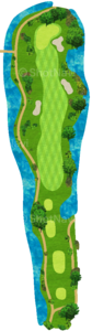 No.18のコースレイアウト