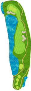 No.8のコースレイアウト