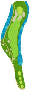 No.15のコースレイアウト