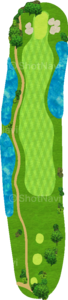 No.1のコースレイアウト