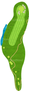 No.15のコースレイアウト