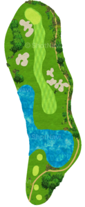 No.15のコースレイアウト