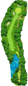 No.14のコースレイアウト