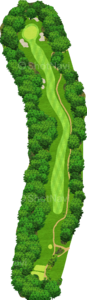No.15のコースレイアウト