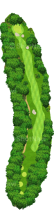 No.8のコースレイアウト
