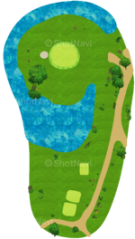 No.14のコースレイアウト