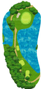 No.8のコースレイアウト