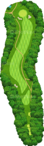 No.15のコースレイアウト