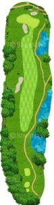 No.18のコースレイアウト