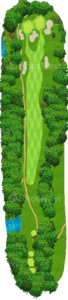 No.9のコースレイアウト