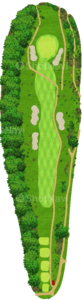 No.11のコースレイアウト
