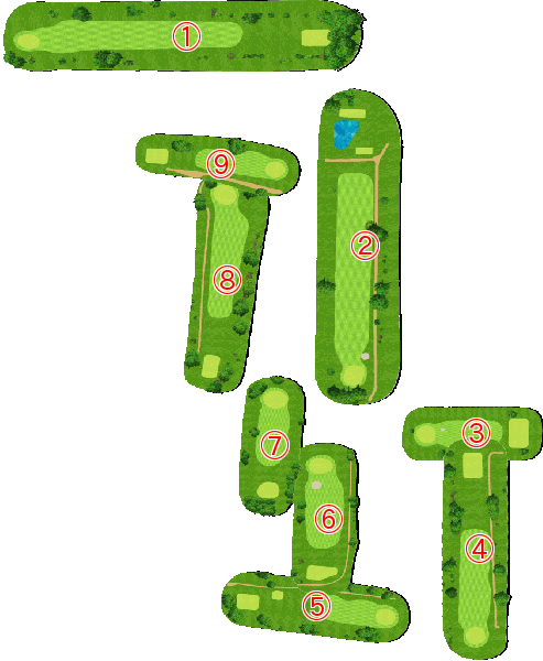 コース全体俯瞰図